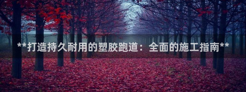 红足1一世足球手机：**打造持久耐用的塑胶跑道：全面的施工指南**