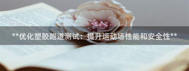 红足一1世平台：**优化塑胶跑道测试：提升运动场性能和安全性**