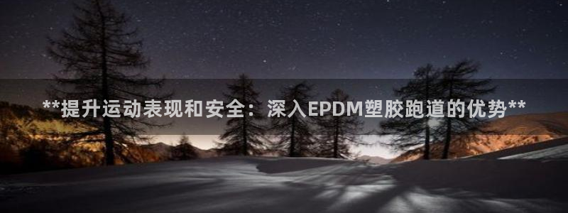 百度红足一1世：**提升运动表现和安全：深入EPDM塑胶跑道的优势**