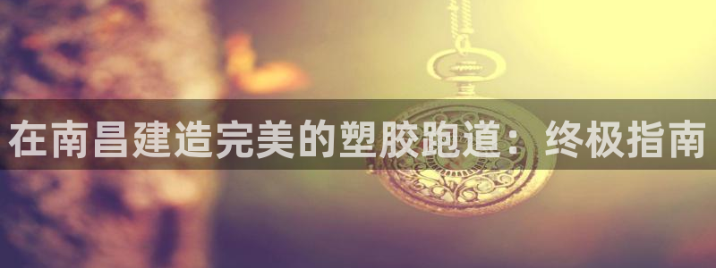 红足1世手足球比分：在南昌建造完美的塑胶跑道：终极指南