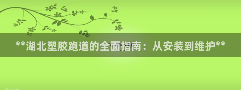 红足1世手机板：**湖北塑胶跑道的全面指南：从安装到维护**