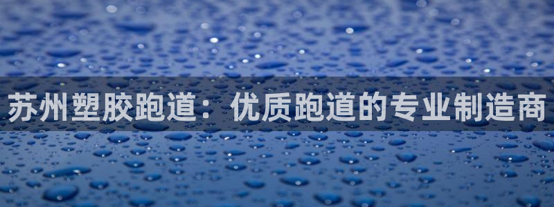 红足一一世：苏州塑胶跑道：优质跑道的专业制造商