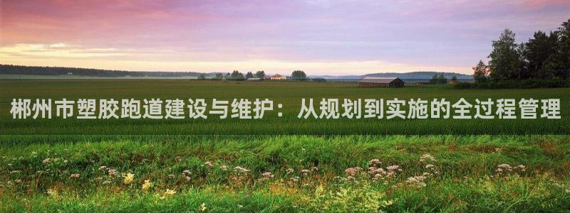 红足1世足球比分 localhost：郴州市塑胶跑道建设与维护：从规划到实施的全过程管理