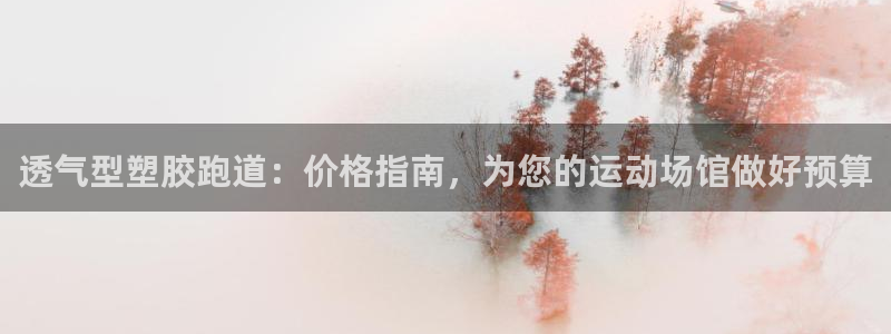 红足网足球直播：透气型塑胶跑道：价格指南，为您的运动场馆做好预算