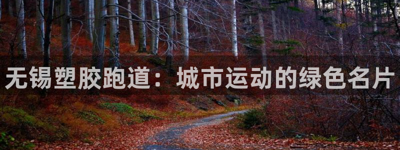 红足1世手机板：无锡塑胶跑道：城市运动的绿色名片