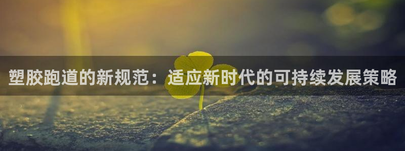 红足1世手机下载:塑胶跑道的新规范:适应新时代的可持续发展策略