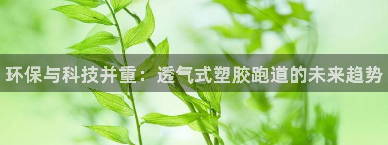 红足1世手机下载:环保与科技并重:透气式塑胶跑道的未来趋势