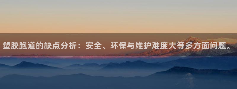 新2足球平台出租网站：塑胶跑道的缺点分析：安全、环保与维护难度大等多方面问题。