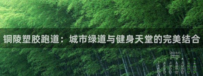 红足一1世666814足球:铜陵塑胶跑道:城市绿道与健身天堂的完美结合