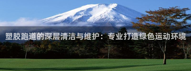 333814红足1世：塑胶跑道的深层清洁与维护：专业打造绿色运动环境