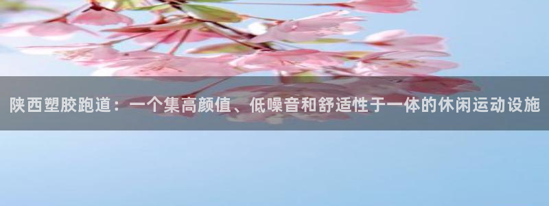 红足1世手机板：陕西塑胶跑道：一个集高颜值、低噪音和舒适性于一体的休闲运动设施