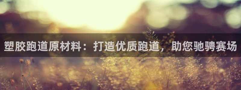 红足1世足球比分 localhost：塑胶跑道原材料：打造优质跑道，助您驰骋赛场